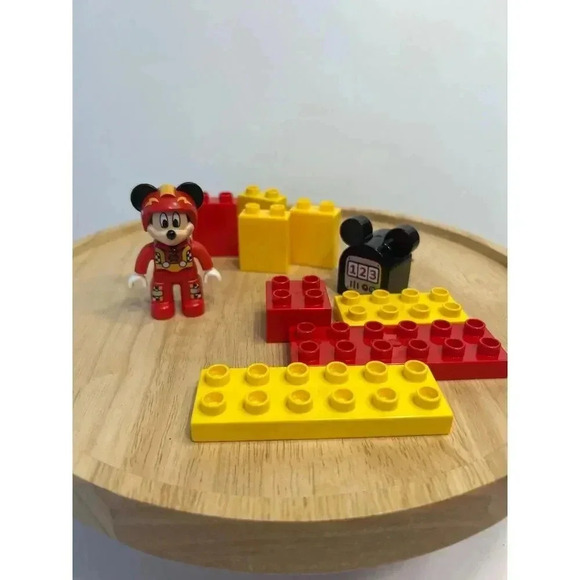 LEGO 10843 Duplo Disney Mickey Mouse & The Roadster Racers Car -USED Incomplete - Picture 3 of 3